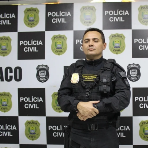 Delegado Charles Pessoa deixa o DRACO para cumprir prazo eleitoral e deve disputar vaga na Câmara Federal